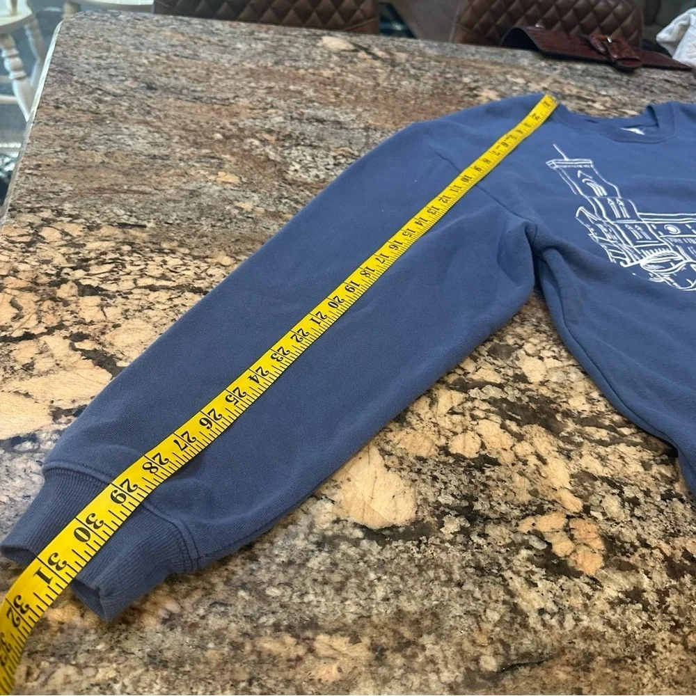 Grayson Threads Navy Graphic Crewneck Sweater